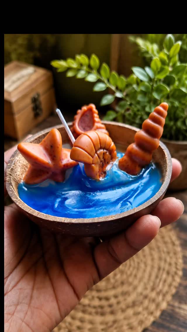 Ocean candle